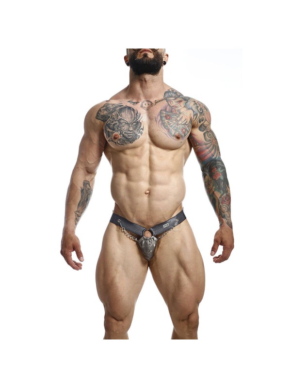 MOB DNGEON JOCKSTRAP A PRESION GRIS TALLA UNICA