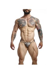 MOB DNGEON JOCKSTRAP A PRESION GRIS TALLA UNICA