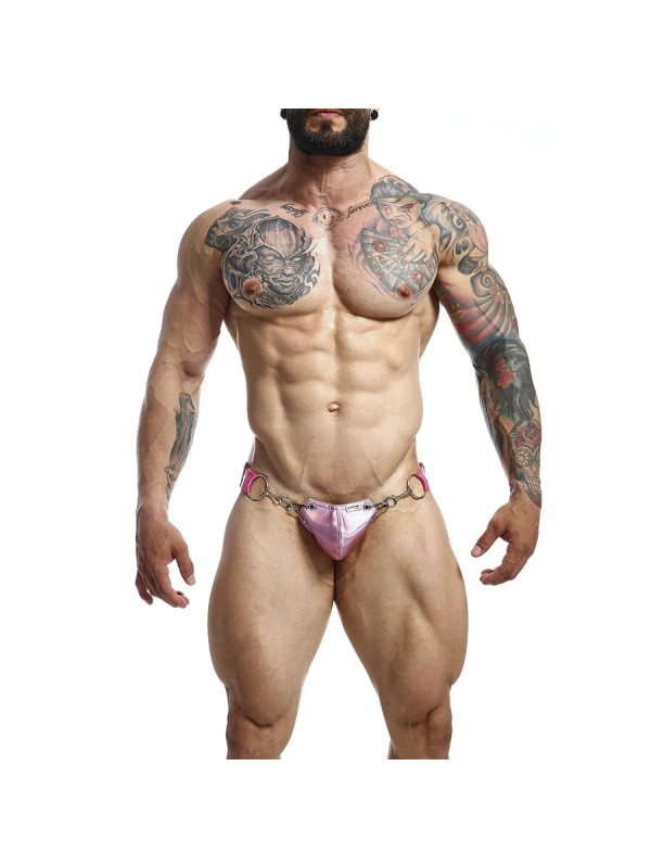 MOB DNGEON JOCKSTRAP A PRESION ROSA TALLA UNICA