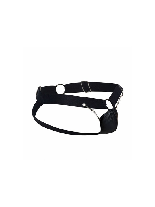 MOB DNGEON JOCKSTRAP DE CADENA NEGRA TALLA UNICA