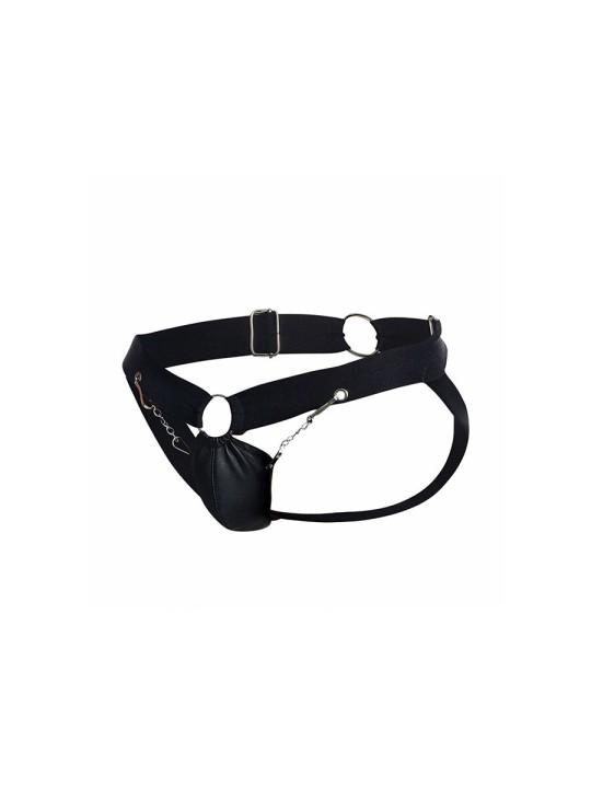 MOB DNGEON JOCKSTRAP DE CADENA NEGRA TALLA UNICA