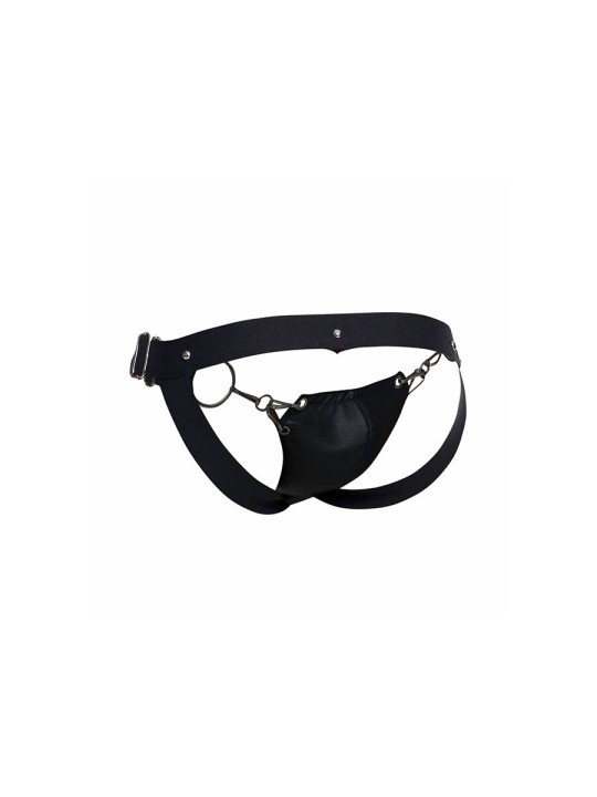 MOB DNGEON JOCKSTRAP NEGRO A PRESION TALLA UNICA