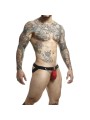 MOB DNGEON JOCKSTRAP ROJO CON CADENAS TALLA UNICA