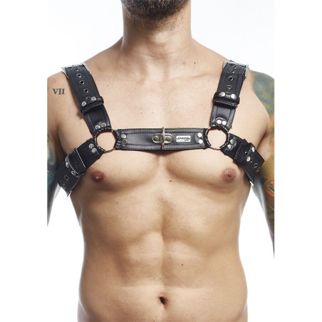 MOB DNGEON CINTURON DE ARNES NEGRO TALLA UNICA
