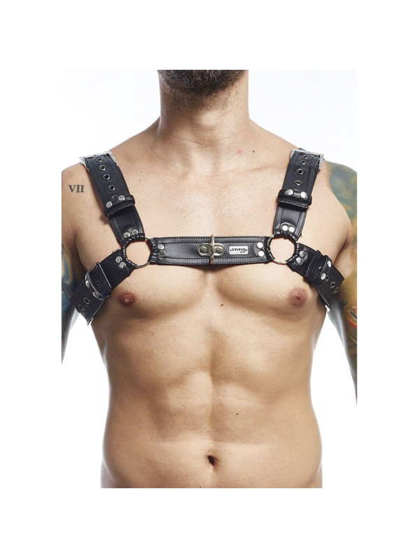MOB DNGEON CINTURON DE ARNES NEGRO TALLA UNICA