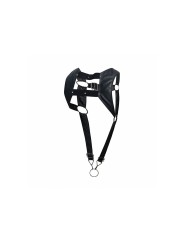 MOB DNGEON ARNES NEGRO CON ANILLO SUPERIOR PARA EL PENE TALLA UNICA