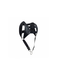 MOB DNGEON ARNES NEGRO CON ANILLO SUPERIOR PARA EL PENE TALLA UNICA