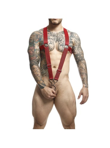 MOB DNGEON ARNES DE ESPALDA CRUZADA ROJO TALLA UNICA