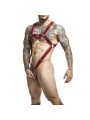 MOB DNGEON ARNES CRUZADO ROJO PARA EL PENE TALLA UNICA