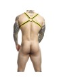 MOB DNGEON ARNES CRUZADO AMARILLO PARA EL PENE TALLA UNICA