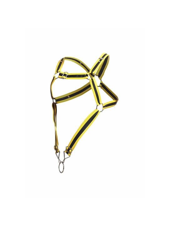 MOB DNGEON ARNES CRUZADO AMARILLO PARA EL PENE TALLA UNICA