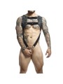 MOB DNGEON ARNES CON ANILLO PLATEADO PARA EL PENE TALLA UNICAS