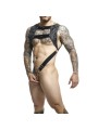 MOB DNGEON ARNES CON ANILLO PLATEADO PARA EL PENE TALLA UNICAS