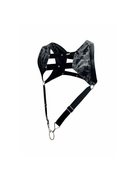 MOB DNGEON ARNES CON ANILLO PLATEADO PARA EL PENE TALLA UNICAS