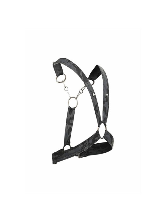 MOB DNGEON ARNES PLATEADO CON CADENAS TALLA UNICA