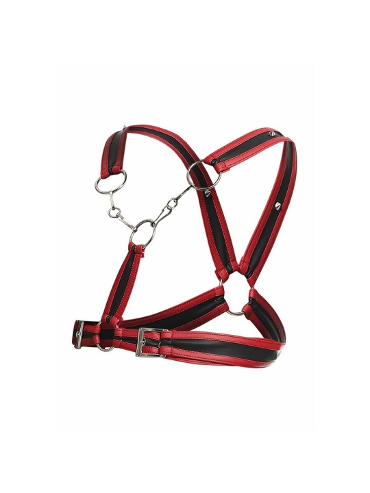 MOB DNGEON ARNES ROJO CON CADENAS TALLA UNICA