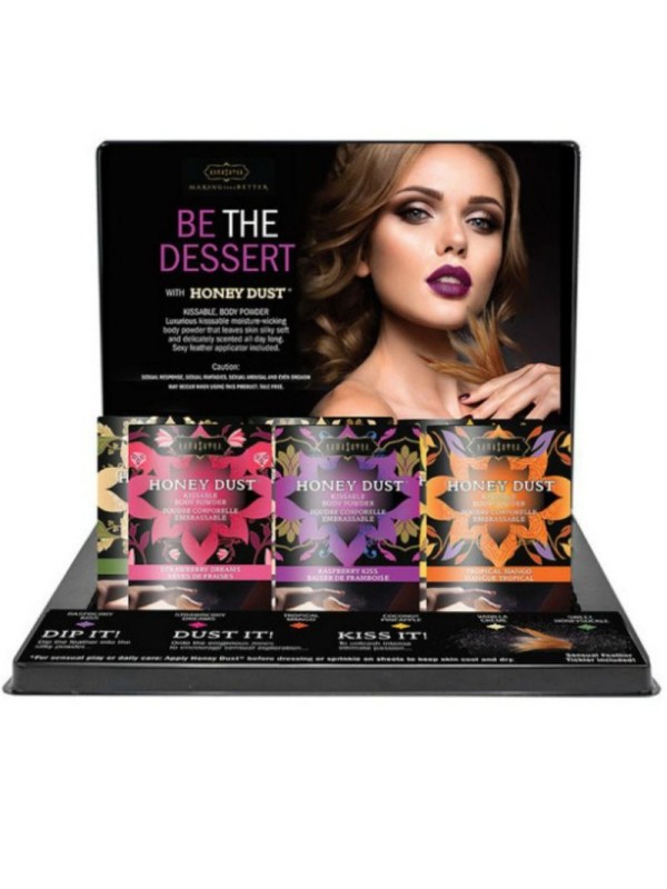 KAMASUTRA EXPOSITOR POLVOS COMESTIBLES HONEY DUST