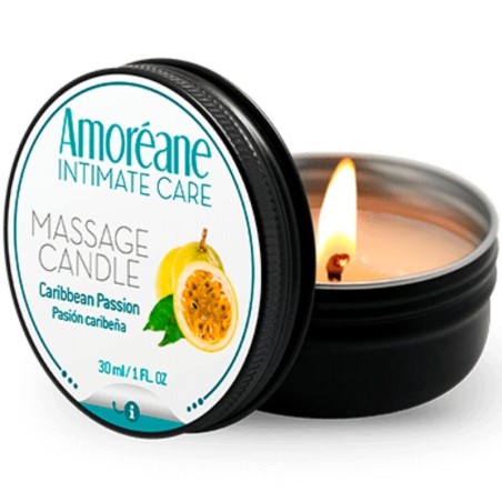AMOREANE VELA DE MASAJE PASION CARIBENA 30 ML
