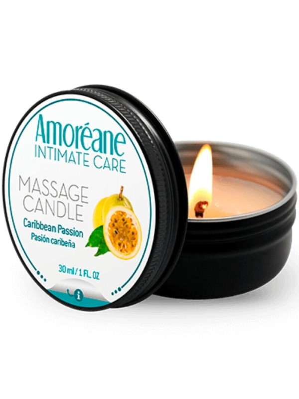 AMOREANE VELA DE MASAJE PASION CARIBENA 30 ML