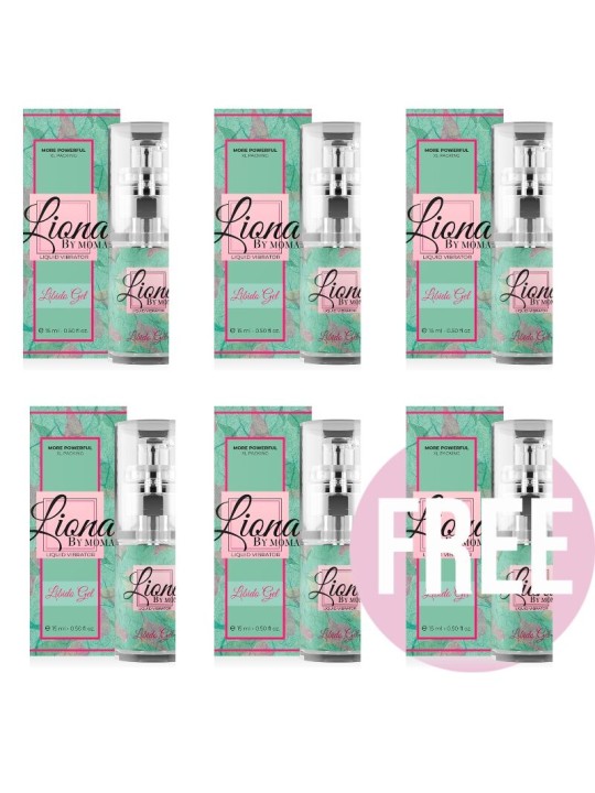 LIONA BY MOMA VIBRADOR LIQUIDO LIBIDO GEL 15 ML 51 GRATIS