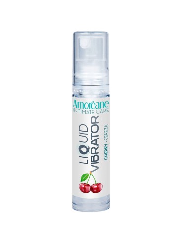 AMOREANE LIQUIDO VIBRADOR CEREZA 10 ML