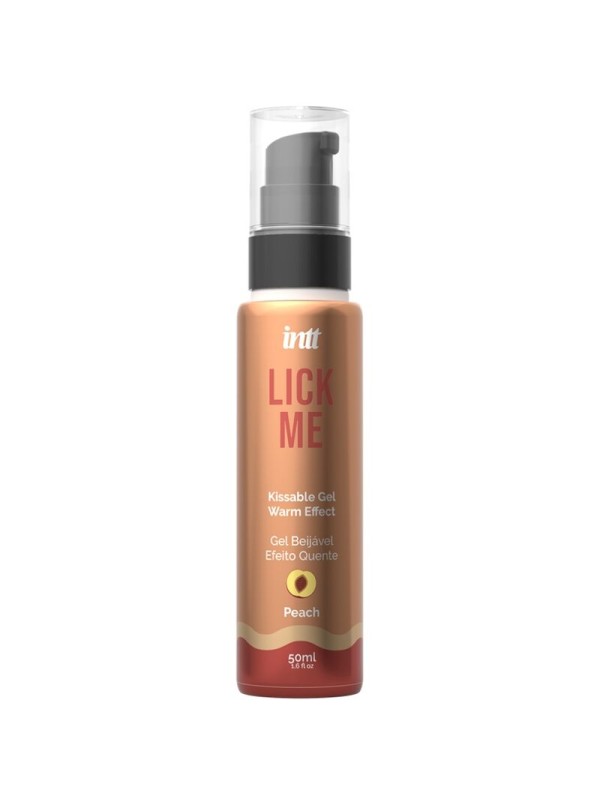 INTT LICK ME GEL COMESTIBLE SABOR MELOCOTON EFECTO CALOR