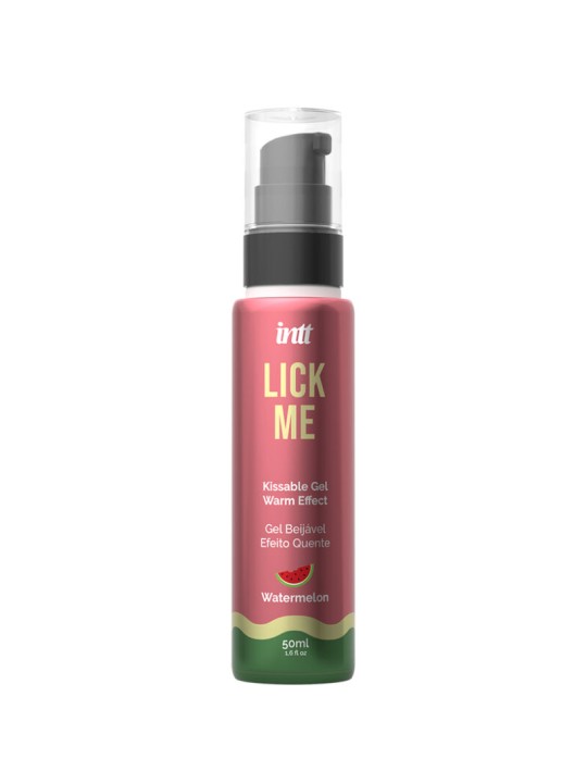 INTT LICK ME GEL COMESTIBLE SABOR SANDIA EFECTO CALOR
