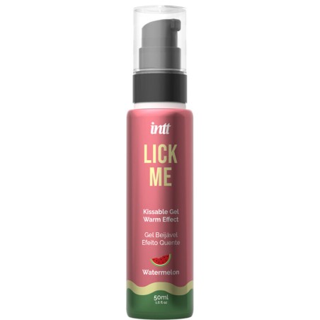 INTT LICK ME GEL COMESTIBLE SABOR SANDIA EFECTO CALOR