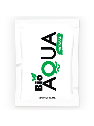 BIOAQUA LUBRICANTE INGREDIENTES NATURALES BASE AGUA 6 ML
