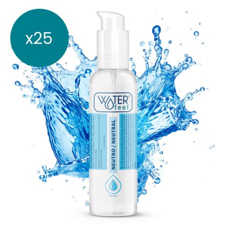 WATERFEEL LUBRICANTE NATURAL 175 ml PACK 25 UDS