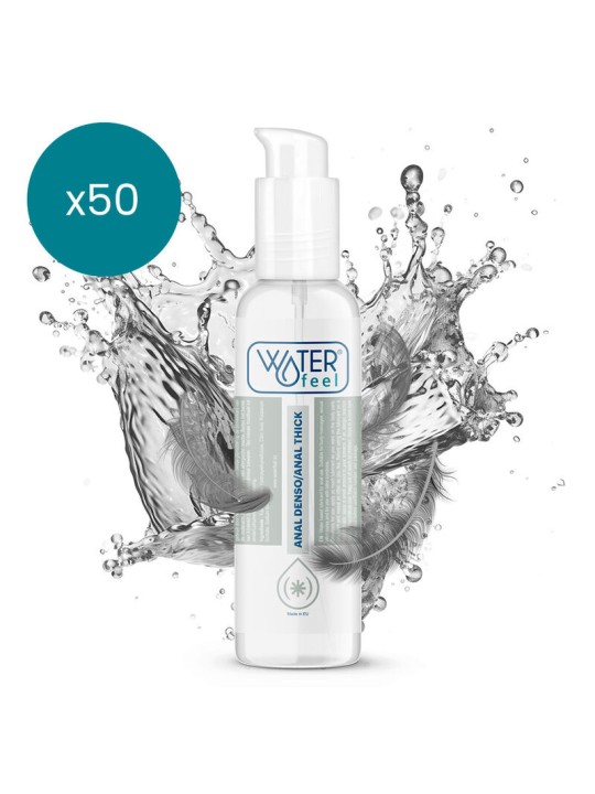 WATERFEEL LUBRICANTE ANAL 150 ML PACK 50 UDS
