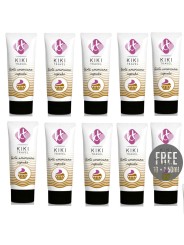 KIKI TRAVEL GEL DESLIZANTE SABOR A TARTA AMERICANA CUPCAKE 50 ML 10 1 GRATIS