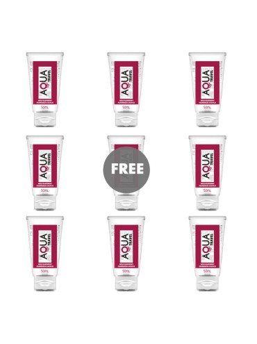 AQUA TRAVEL LUBRICANTE BASE AGUA SABOR FRAMBUESA SALVAJE 50 ML 81 GRATIS