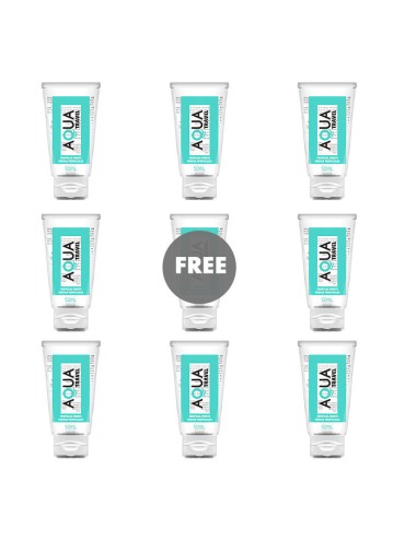 AQUA TRAVEL LUBRICANTE BASE AGUA SABOR FRUTAS TROPICALES 50 ML 81 GRATIS