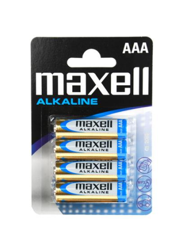 MAXELL BATTERY ALCALINA AAA LR03 BLISTER4 EU