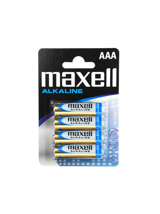 MAXELL BATTERY ALCALINA AAA LR03 BLISTER4 EU
