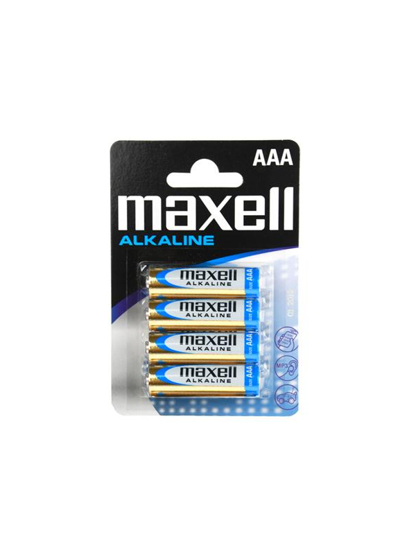 MAXELL BATTERY ALCALINA AAA LR03 BLISTER4 EU