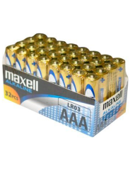 MAXELL PILA ALCALINA AAA LR03 PACK32 PILAS