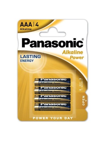 PANASONIC BRONZE PILA ALCALINA AAA LR03 BLISTER4