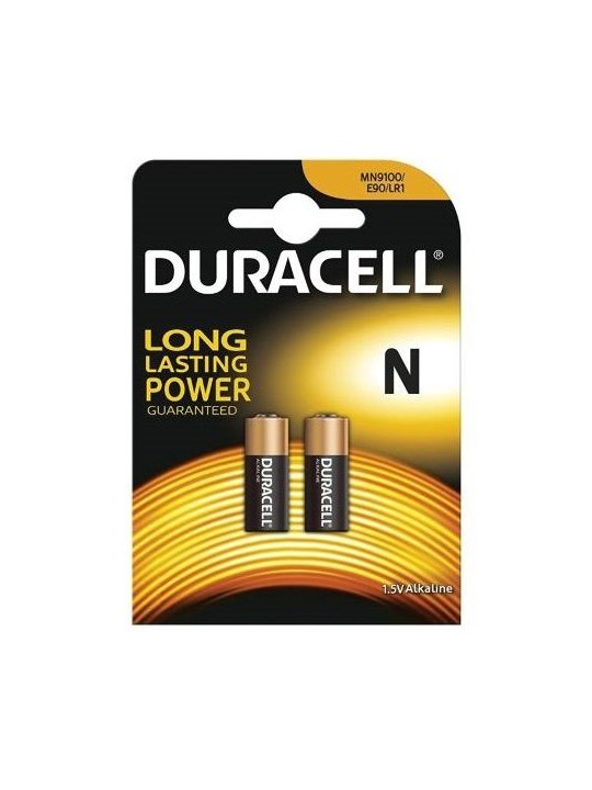 DURACELL PILA ALCALINA MN9100 N LR1 15V BLISTER2
