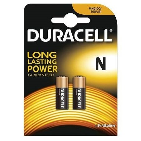 DURACELL PILA ALCALINA MN9100 N LR1 15V BLISTER2