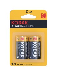 KODAK XTRALIFE PILAS ALCALINAS C X 2 UNDS