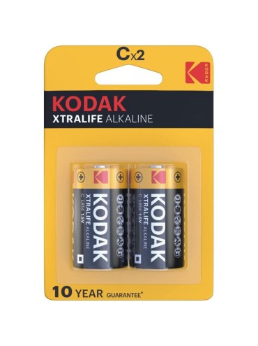 KODAK XTRALIFE PILAS ALCALINAS C X 2 UNDS