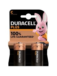 DURACELL PLUS POWER PILA ALCALINA C LR14 BLISTER2