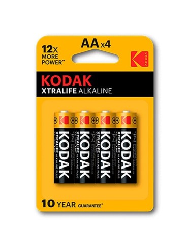 KODAK XTRALIFE PILA ALCALINA AA LR6 BLISTER4