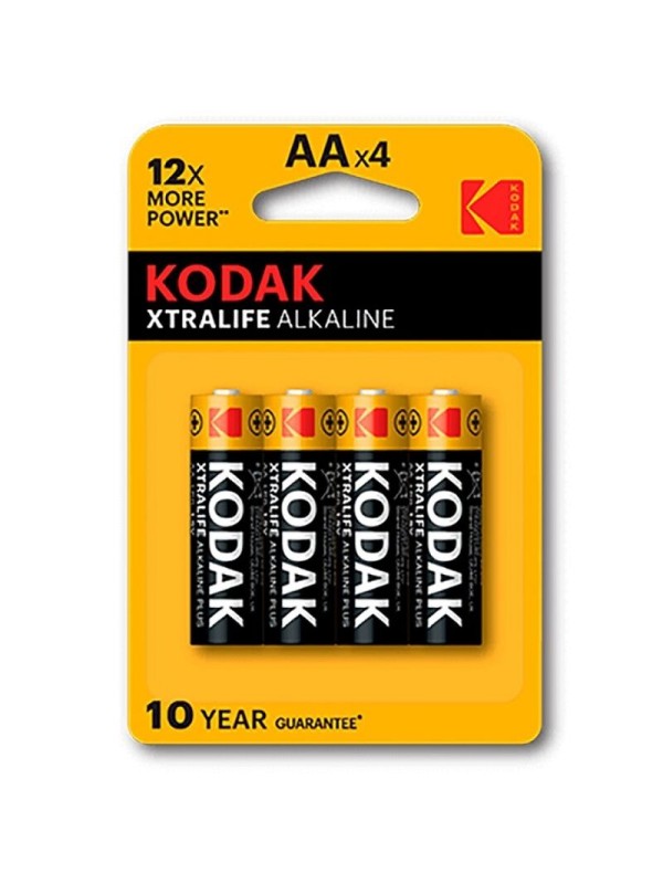 KODAK XTRALIFE PILA ALCALINA AA LR6 BLISTER4