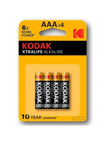KODAK XTRALIFE PILA ALCALINA AAA LR03 BLISTER4
