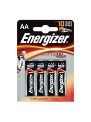 ENERGIZER ALKALINE POWER PILA ALCALINA AA LR6 BLISTER4