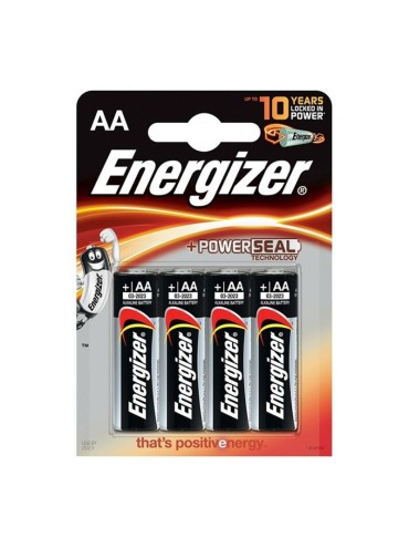 ENERGIZER ALKALINE POWER PILA ALCALINA AA LR6 BLISTER4