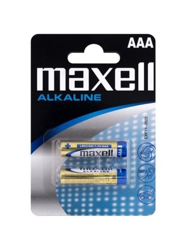 MAXELL PILA ALCALINA AAA LR03 BLISTER2